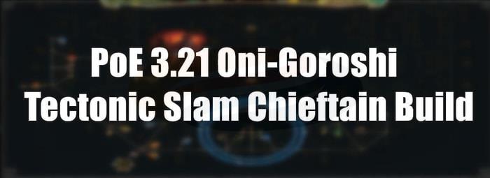 Goroshi Tectonic Slam Chieftain Build pic
